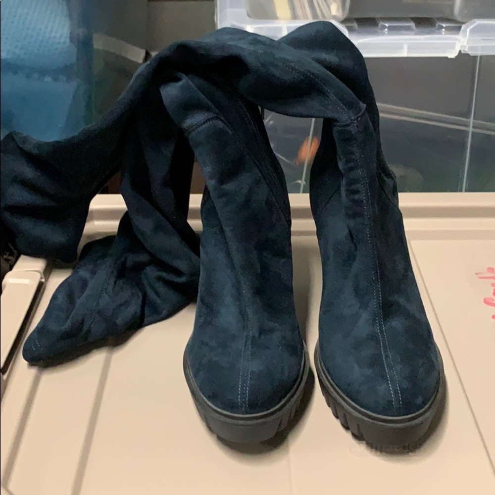 Gregory’s Micro Suede over knee boots